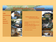 Tablet Screenshot of ferienwohnung-sausen.de